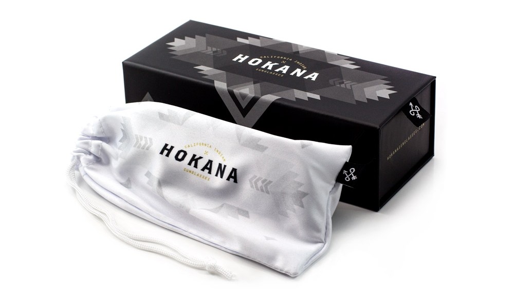 Sunglasses Hokana Flow FL01-Black Matt - Dark